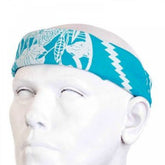 Sky Blue Printed Bandana