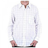 Mens Long Sleeve Check Shirt