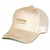Suedette trucker cap