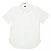 Mens Short sleeve casual white shirt