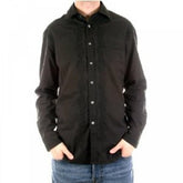 Long Sleeve Mens Black Shirt
