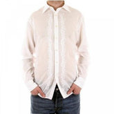 White long sleeve mens fashion shirt