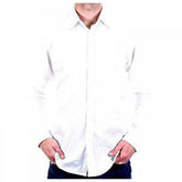 Dunbar Long Sleeve White Shirt