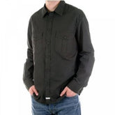Washed Charcoal Long Sleeve Shirt