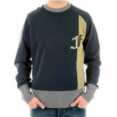 Black Lead Crew Neck Long Sleeve Sweatshirt