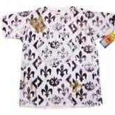 Fleur de Lyes White T Shirt