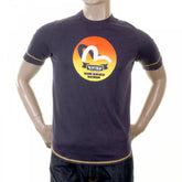 Rare Ink Blue T-Shirt with SUN DRIED DENIM Logo