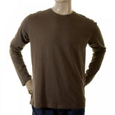 Rare Pink Print on Chocolate Evisu Maniacs t shirt