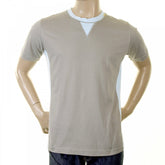 Rare panelled maniac t shirt in Grey