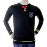 Black Original Rare Evisu t shirt with denim pocket