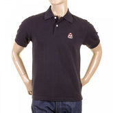 Mens Short Sleeve Ink Black Polo Shirt