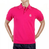 Mens Short Sleeve, Dark Pink polo Shirt