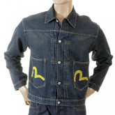 Genuine Two-Pocket Washed Denim Jacket