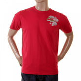 Red Cotton Crew Neck T-Shirt
