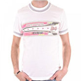 White Crew Neck Short Sleeve Slim Fit T-Shirt