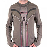 Mens Washed Khaki Slim Fit T Shirt