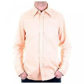 Self-coloured woven stripe shirt