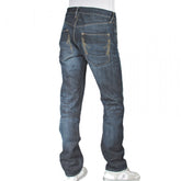 Red line vintage wash denim jean