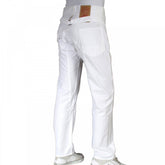 Regular fit backstrap cotton jeans