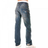 Skinnt vintage wash classic fit denim jeans