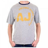 Marl Grey Regular Fit Ribbed Crew Neck Short Sleeve T-Shirt