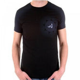 Black Crew Neck Short Sleeve Slim Fit T-Shirt