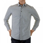 Green multi check Long Sleeve Shirt