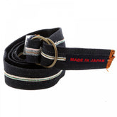 Handmade selvedge denim belt