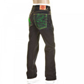 Slimmer Cut Super Exclusive Design Dark Indigo Raw Denim Jean