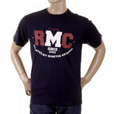 Navy Crew Neck Short Sleeve Regular Fit T-shirt for Men