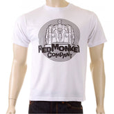 White Short Sleeve Crew Neck Regular Fit T-shirt for Men