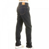 Navy One Wash 1966 Style Vintage Cut Japanese Selvedge Denim Jeans for Men SC41966A