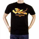 Black Crew Neck Short Sleeve Regular Fit T-shirt for Men