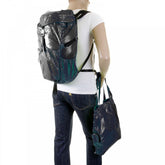 Unisex Navy Lightweight Nylon Backpack