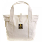 Versatile Unisex White Canvas Hand Carry Bag