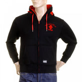 Black Empire Hooded Zipped Regular Fit Sweatshirt