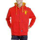 Red Empire Hooded Zipped Regular Fit Sweatshirt