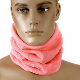 Pink Fleece Neck Warmer Snood