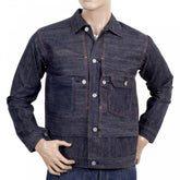 Raw Denim Vintage Cut Larger Fit Fiction Romance 1930s Work Jacket SC12240N
