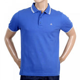 Mens Regular Fit Short Sleeve Royal Blue Polo Shirt