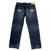 Lone Star SC40902H 5 Year Aged Wash Japanese Selvedge 14oz Denim Jeans with Vintage and Aged Finish
