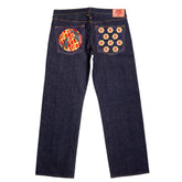 Super Exclusive Duelist Kimono Design Dark Indigo Raw Selvedge Denim Jeans