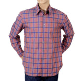 Mens Long Sleeve Check Shirt