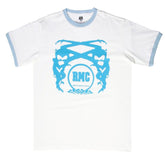 White logo short sleeve t-shirt