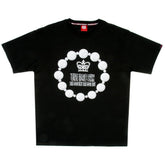 Untunk Black Crew Neck Regular Fit Short Sleeve T-Shirt