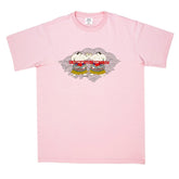 Sumo Pink Crew Neck Short Sleeve Regular Fit T-Shirt