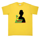 Yellow Knifemen Printed Crew Neck Regular Fit T-Shirt