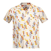 Pierrot Off White Star of Hollywood Hawaiian Shirt SoH9371