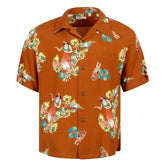 Sun Surf Brown Being To Dance Hula Hawaiian Shirt SURF10089
