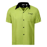 Sun Surf King Louie by Holiday Light Green Bowling Shirt SURF10090
